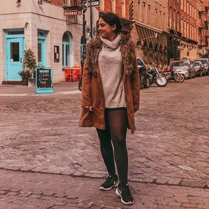 Vintage Furry Coat (faux)